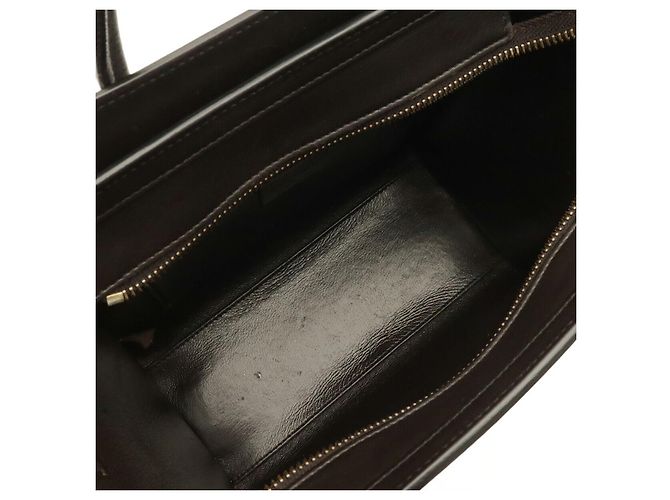 Céline Borsa a mano Celine Luggage Nano Shopper Multicolore - vista 7