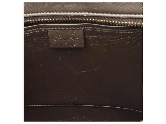 Céline Borsa a mano Celine Luggage Nano Shopper Multicolore - vista 9