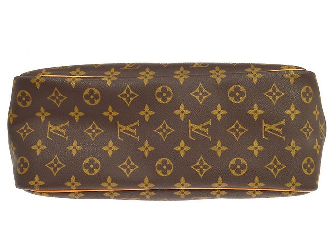 Louis Vuitton Deauville Monogram Canvas Standard Castaño - vista 3