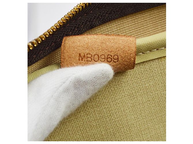 Louis Vuitton Deauville Monogram Canvas Standard Castaño - vista 6