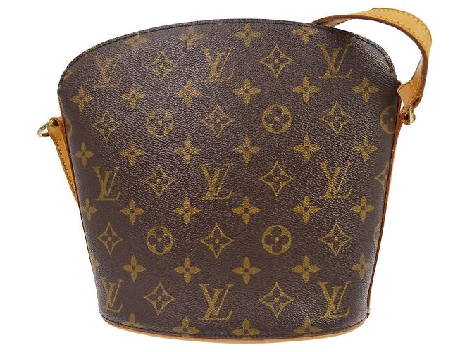 Louis Vuitton Drouot Monogram Canvas Braun - Ansicht 2