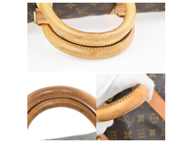 Louis Vuitton Keepall Monogram Canvas 55 Marrone - vista 7