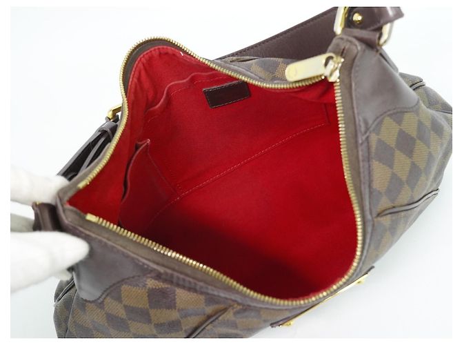 Louis Vuitton Thames Damier Ebene GM Castaño - vista 4