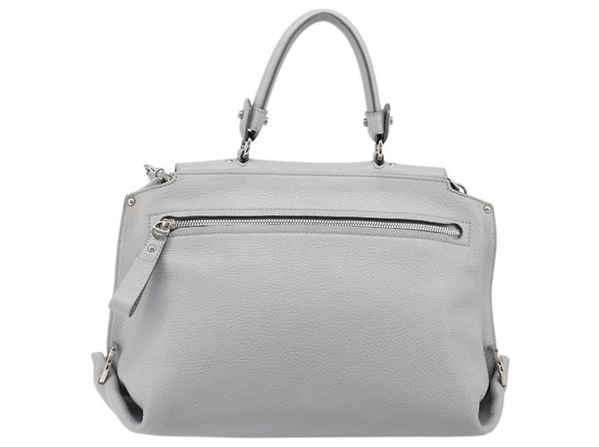 Salvatore Ferragamo Sofia Satchel Leather Medium Marrone - vista 2