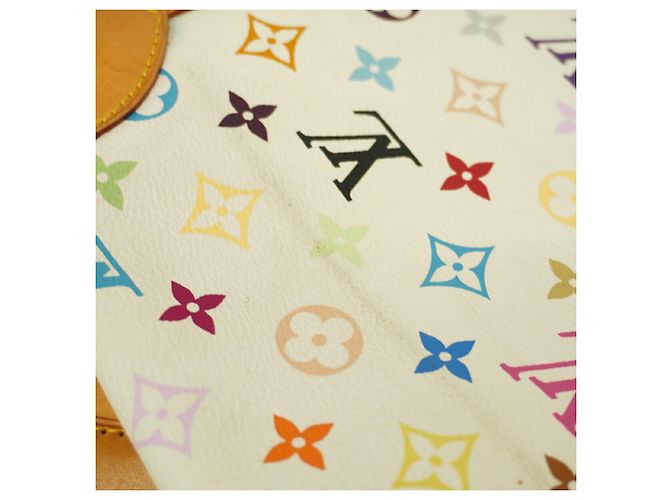 Borsa Louis Vuitton Monogram Multicolor Ursula Bianco - vista 11