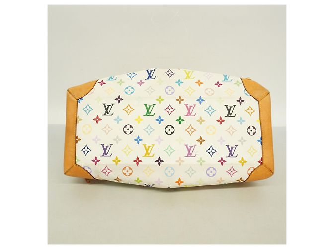 Borsa Louis Vuitton Monogram Multicolor Ursula Bianco - vista 3