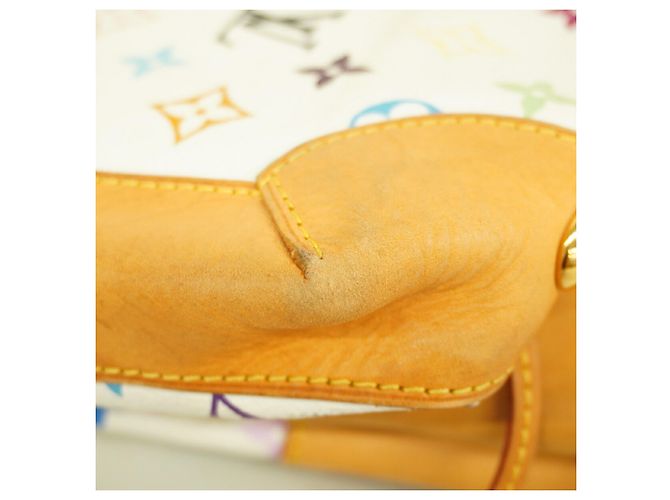 Borsa Louis Vuitton Monogram Multicolor Ursula Bianco - vista 6