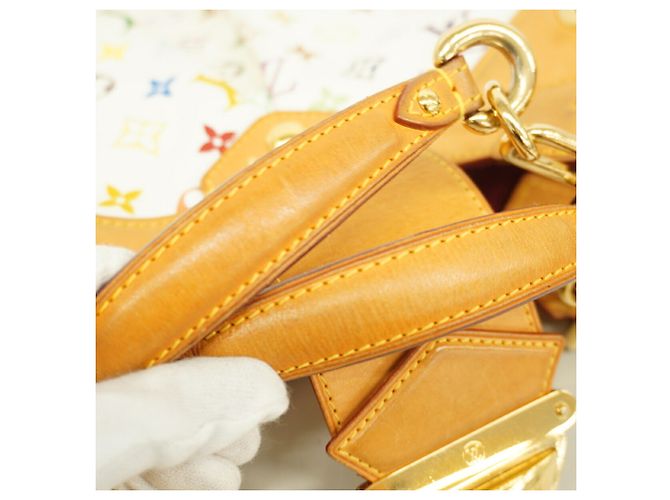 Borsa Louis Vuitton Monogram Multicolor Ursula Bianco - vista 8