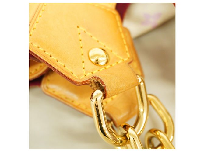 Borsa Louis Vuitton Monogram Multicolor Ursula Bianco - vista 9
