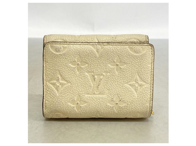 Cartera Louis Vuitton Cream Tri-fold Crudo - vista 9