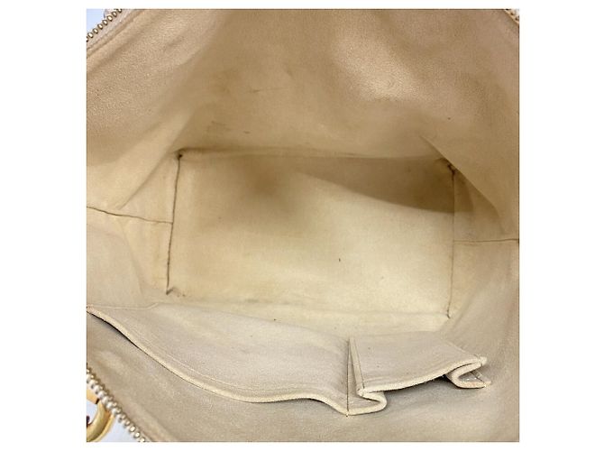 Borsa Louis Vuitton Damier Azur Saleya PM Bianco - vista 4
