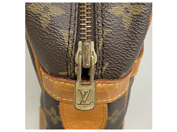 Borsa a Clutch Louis Vuitton Monogram Compiegne 28 Marrone - vista 8