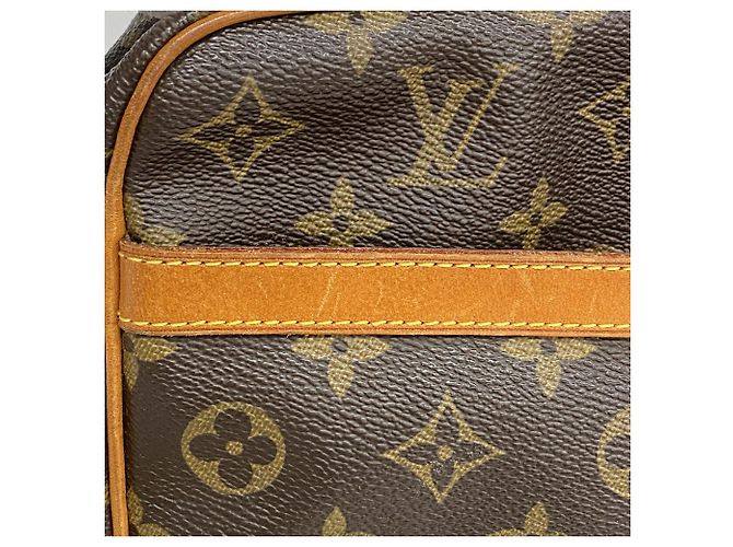 Borsa a Clutch Louis Vuitton Monogram Compiegne 28 Marrone - vista 9