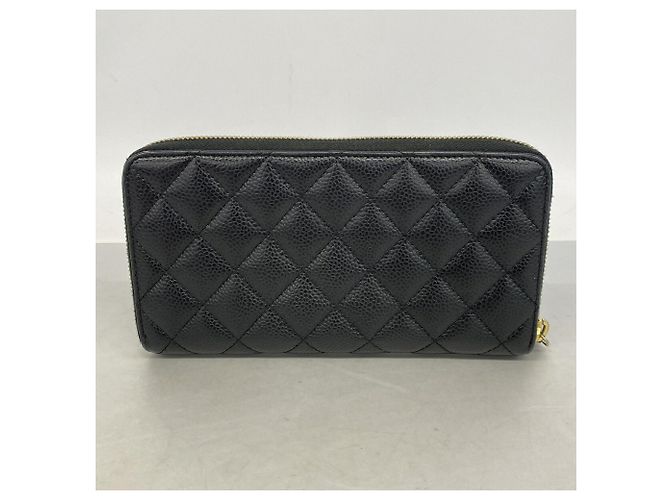 Portafoglio lungo Chanel Matelassé Nero - vista 10