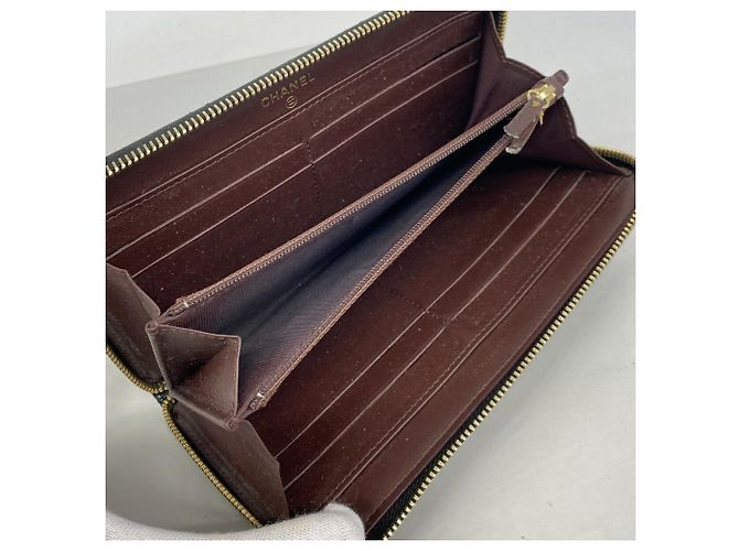 Portafoglio lungo Chanel Matelassé Nero - vista 3