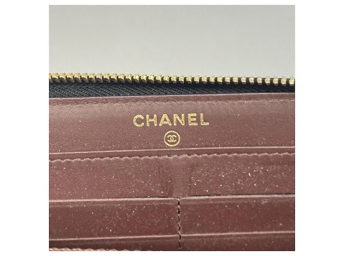 Portafoglio lungo Chanel Matelassé Nero - vista 4