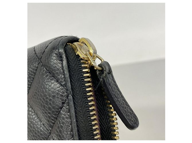 Portafoglio lungo Chanel Matelassé Nero - vista 5
