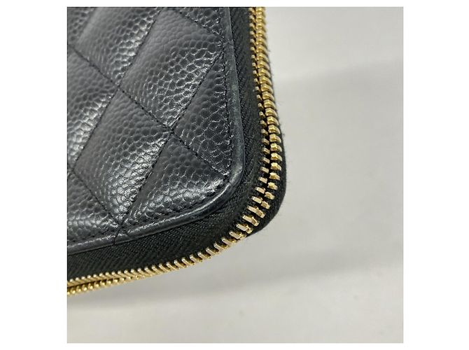 Portafoglio lungo Chanel Matelassé Nero - vista 8