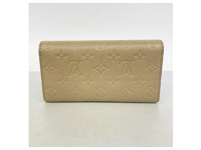 Louis Vuitton Monogram Empreinte Portefeuille Sarah Long Wallet Grigio - vista 9