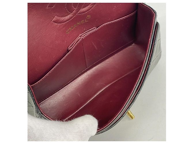 Borsa a tracolla Chanel Matelassé Nero - vista 4