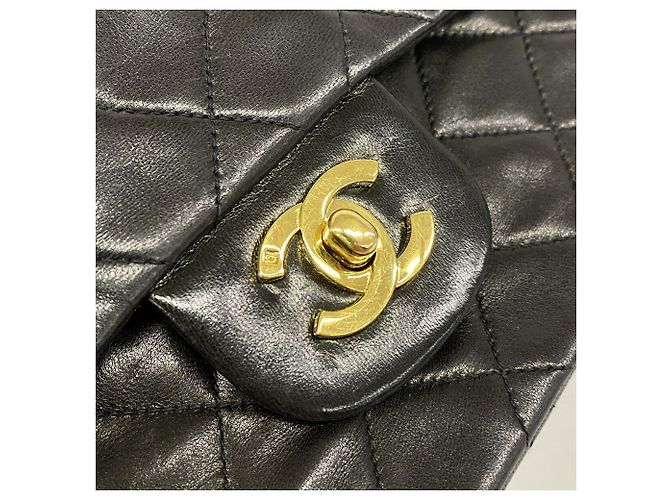 Borsa a tracolla Chanel Matelassé Nero - vista 9