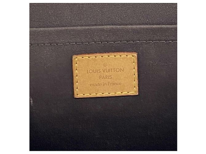 Borsa a tracolla Louis Vuitton Vernis Rosewood Avenue Bordò - vista 5