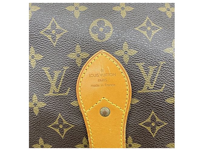 Sac à main Louis Vuitton Monogram Sac Chasse Marron - vue 5