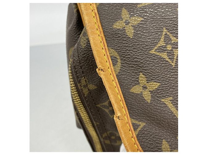 Sac à main Louis Vuitton Monogram Sac Chasse Marron - vue 8