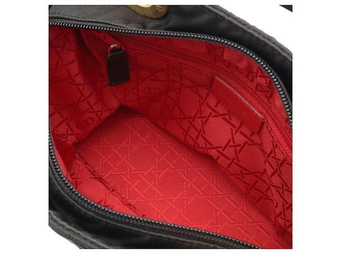Borsa Tote Christian Dior Lady Cannage Black Nero - vista 8