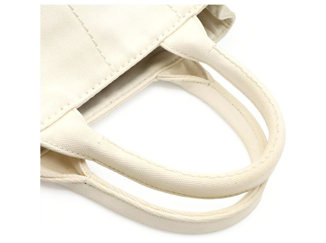 Borsa Tote/Borsa a Tracolla Prada Canapa Bianco Giallo Blu navy - vista 5