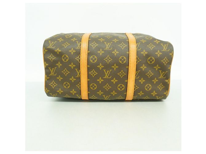 Borsa Boston Louis Vuitton Monogram Sac Souple 35 Marrone - vista 3