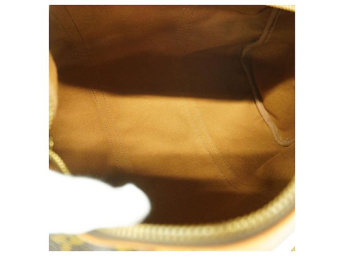 Borsa Boston Louis Vuitton Monogram Sac Souple 35 Marrone - vista 4