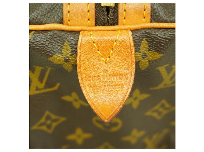 Borsa Boston Louis Vuitton Monogram Sac Souple 35 Marrone - vista 5