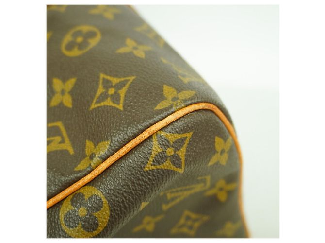 Borsa Boston Louis Vuitton Monogram Sac Souple 35 Marrone - vista 6