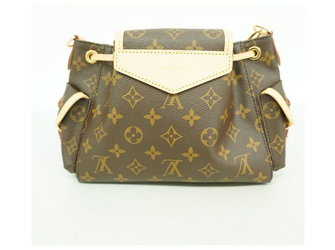 Borsa a tracolla Louis Vuitton Monogram Odyssey PM Marrone - vista 9