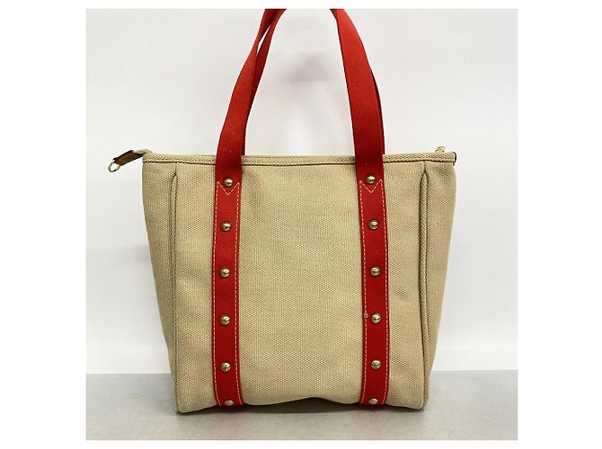 Borsa Tote Louis Vuitton Antigua Cabas MM Beige - vista 10