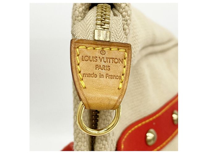 Borsa Tote Louis Vuitton Antigua Cabas MM Beige - vista 5