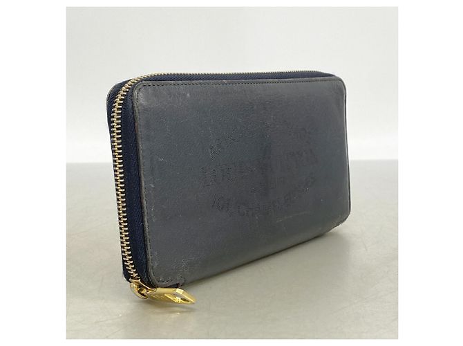 Louis Vuitton Parnasséa Portefeuille Iena Long Wallet Blu - vista 2