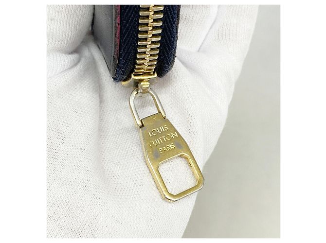 Louis Vuitton Parnasséa Portefeuille Iena Long Wallet Blu - vista 8