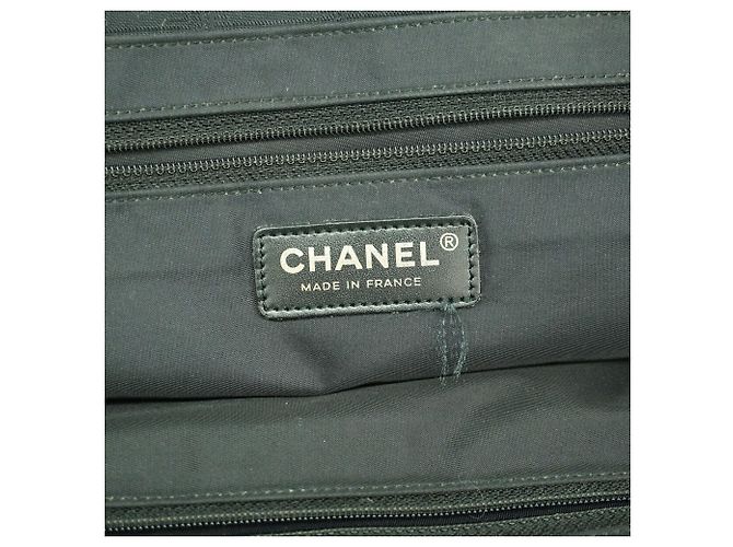 Borsa Tote Chanel New Travel in nylon Nero - vista 5
