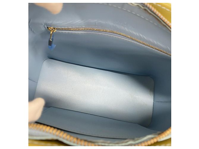 Borsa Tote Louis Vuitton Vernis Houston Blu chiaro - vista 4