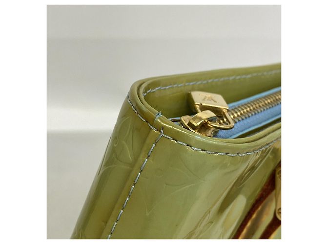 Borsa Tote Louis Vuitton Vernis Houston Blu chiaro - vista 7