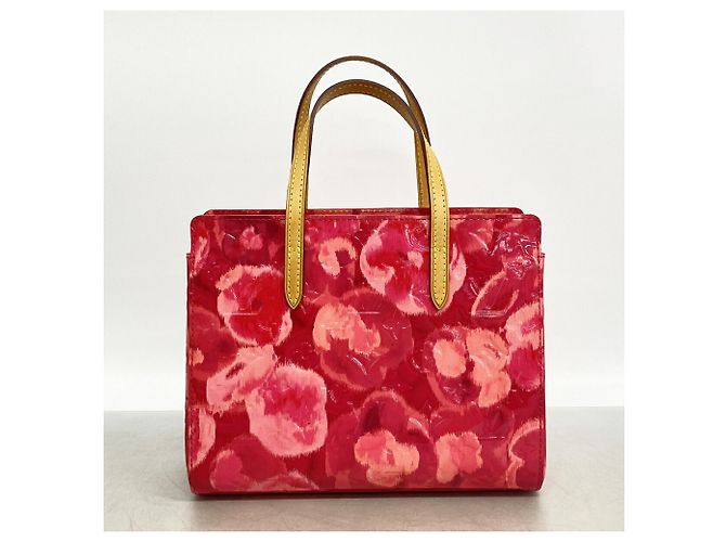 Bolsa Louis Vuitton Vernis Ikat Flower Catalina BB Rosa - vista 10