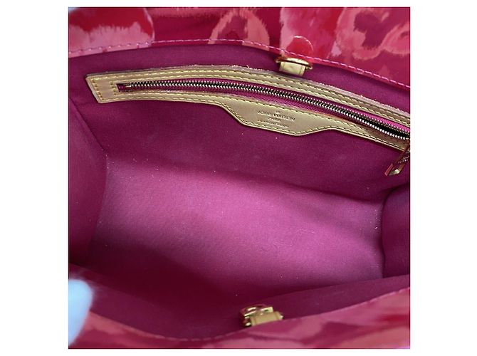 Bolsa Louis Vuitton Vernis Ikat Flower Catalina BB Rosa - vista 4