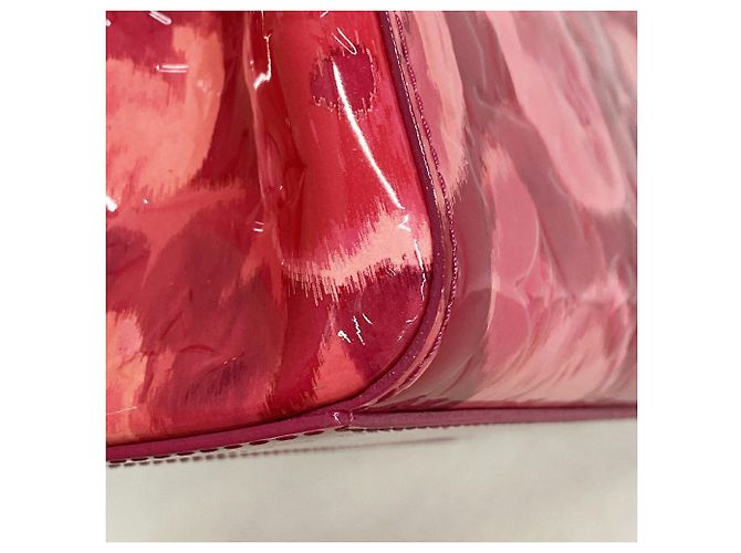 Bolsa Louis Vuitton Vernis Ikat Flower Catalina BB Rosa - vista 6