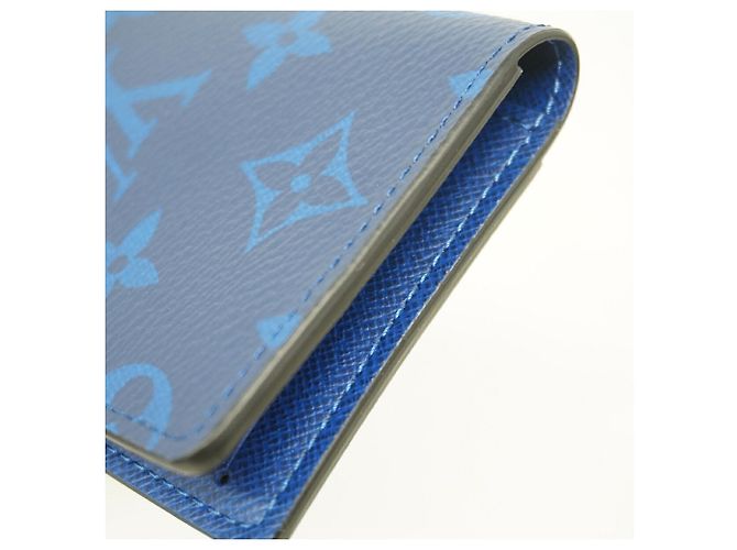 Organizer Louis Vuitton Taigarama Cobalt Card Case Blue - view 6