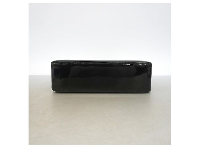Chanel Tote Bag aus schwarzem Lackleder - Ansicht 3