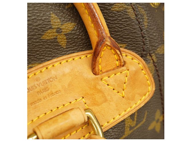Louis Vuitton Monogram Mini Montsouris Rucksack Braun - Ansicht 10
