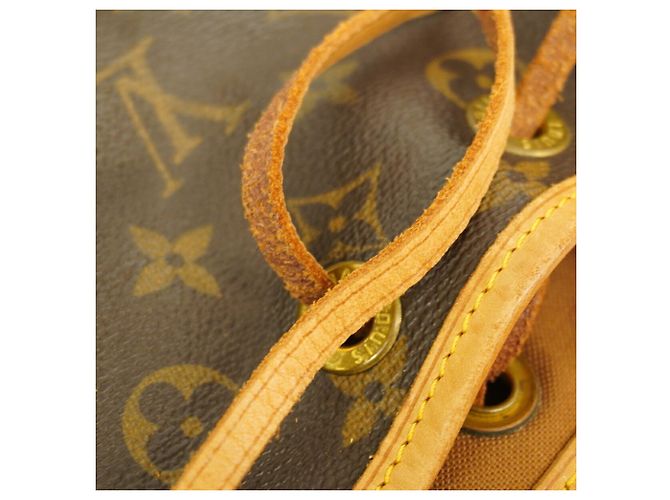 Louis Vuitton Monogram Mini Montsouris Rucksack Braun - Ansicht 8