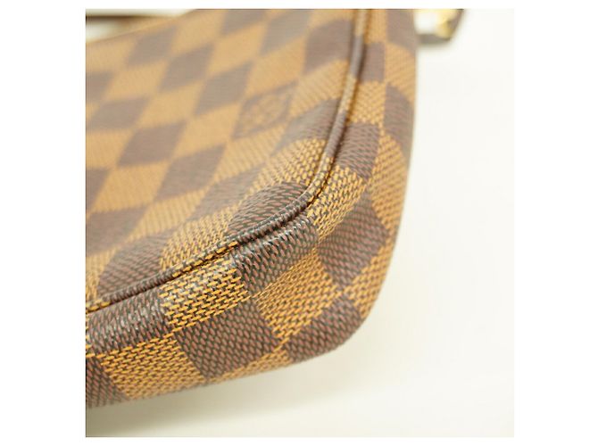 Louis Vuitton Damier Pochette Accessoires Bag/Pouch N51985 Ebene Women's Damier ebene - vista 6